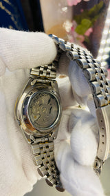 (Super Rare) 1983 Seiko 5 Automatic 7S26 with Glass Back Vintage Watch (Pre Owned