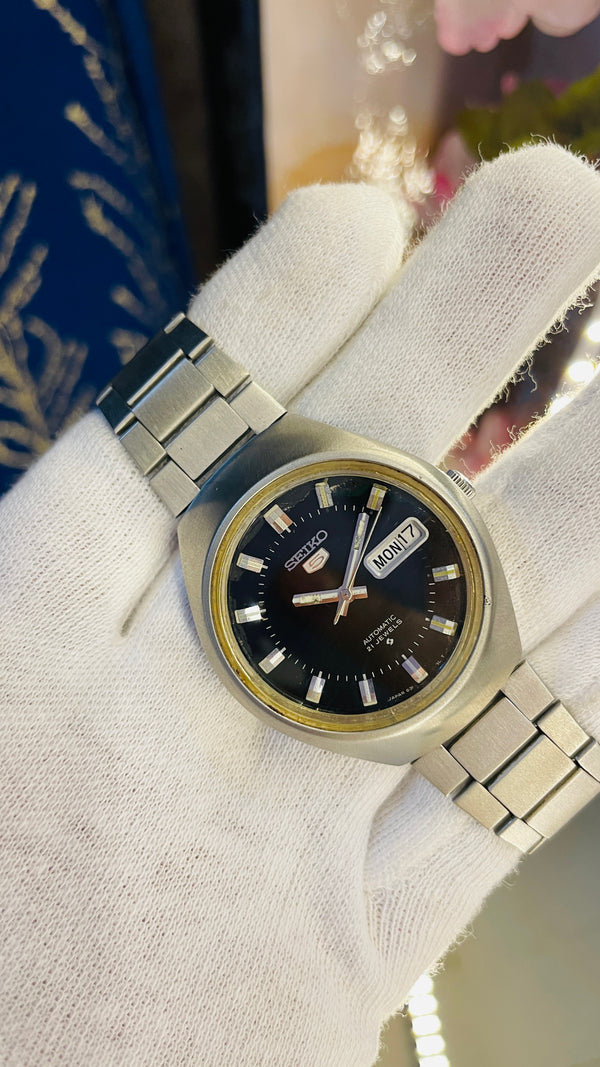 (Super Rare) 1983 Seiko 5 Automatic 6319 Vintage Watch (Pre Owned