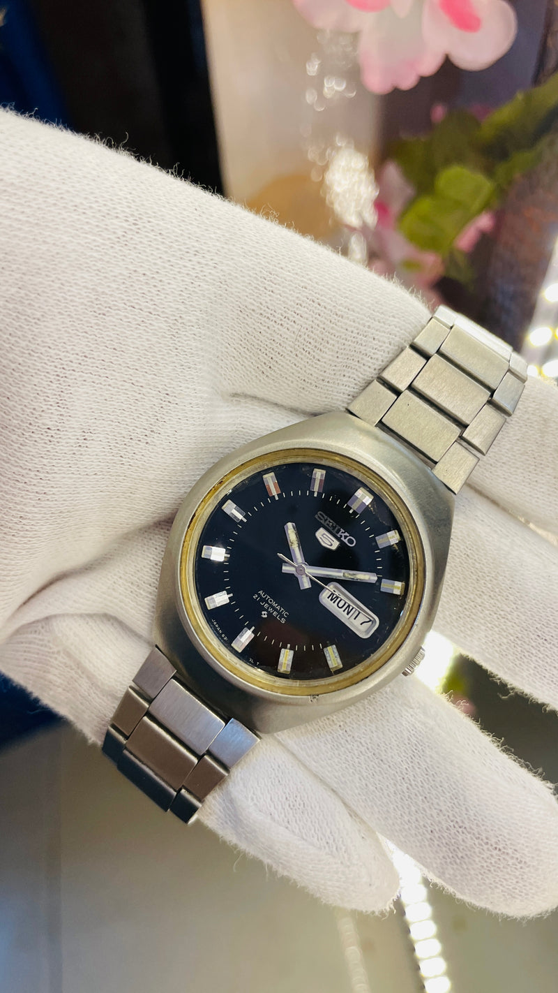 (Super Rare) 1983 Seiko 5 Automatic 6319 Vintage Watch (Pre Owned