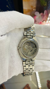 (Super Rare) 1983 Seiko 5 Automatic 7S26 with Glass Back Vintage Watch (Pre Owned