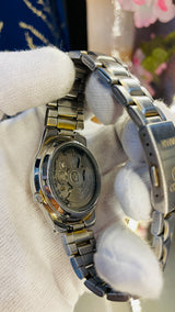 (Super Rare) 1983 Seiko 5 Automatic 7S26 with Glass Back Vintage Watch (Pre Owned