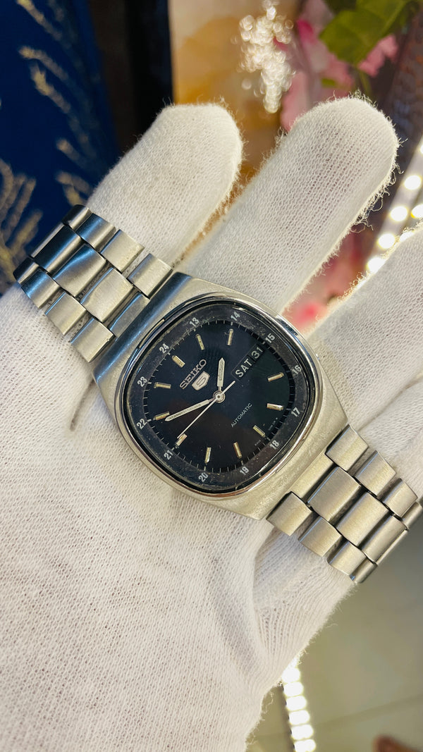 (Super Rare) 1983 Seiko 5 Automatic 6309-510A Vintage Watch (Pre Owned