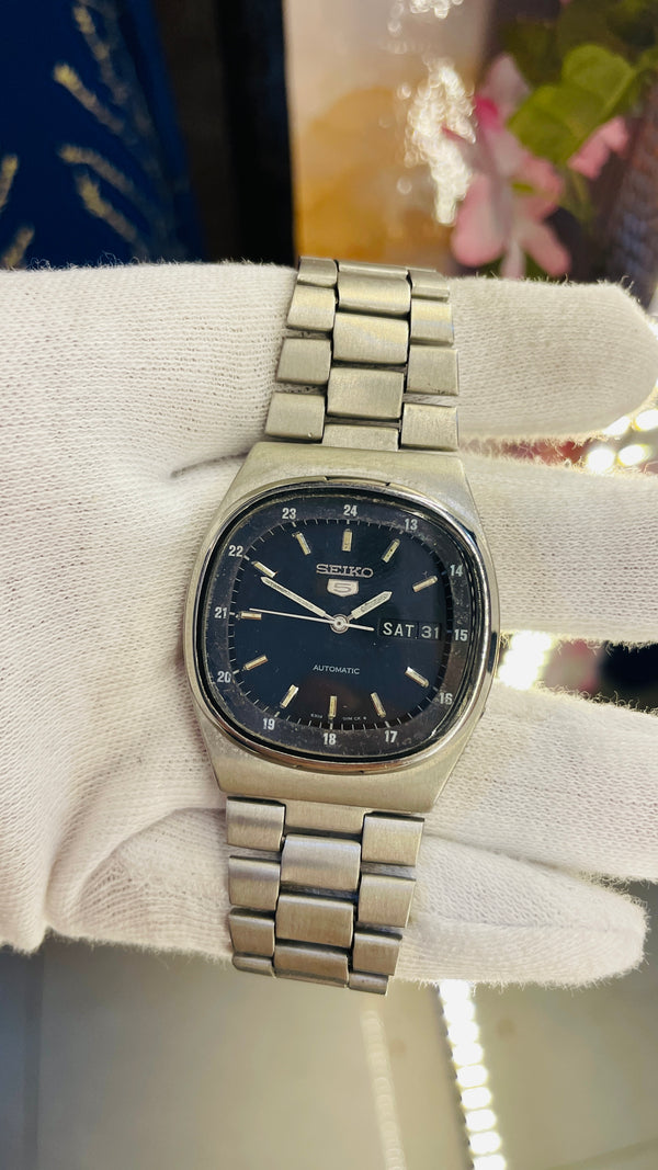 (Super Rare) 1983 Seiko 5 Automatic 6309-510A Vintage Watch (Pre Owned
