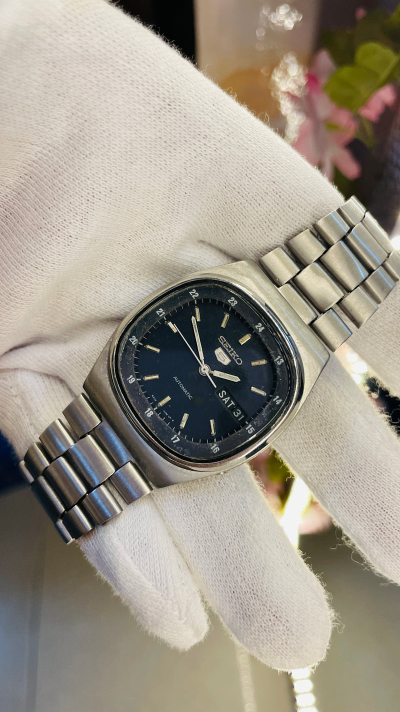 (Super Rare) 1983 Seiko 5 Automatic 6309-510A Vintage Watch (Pre Owned