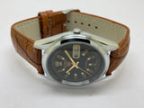Seiko 5 Black Dial Automatic Vintage Watch