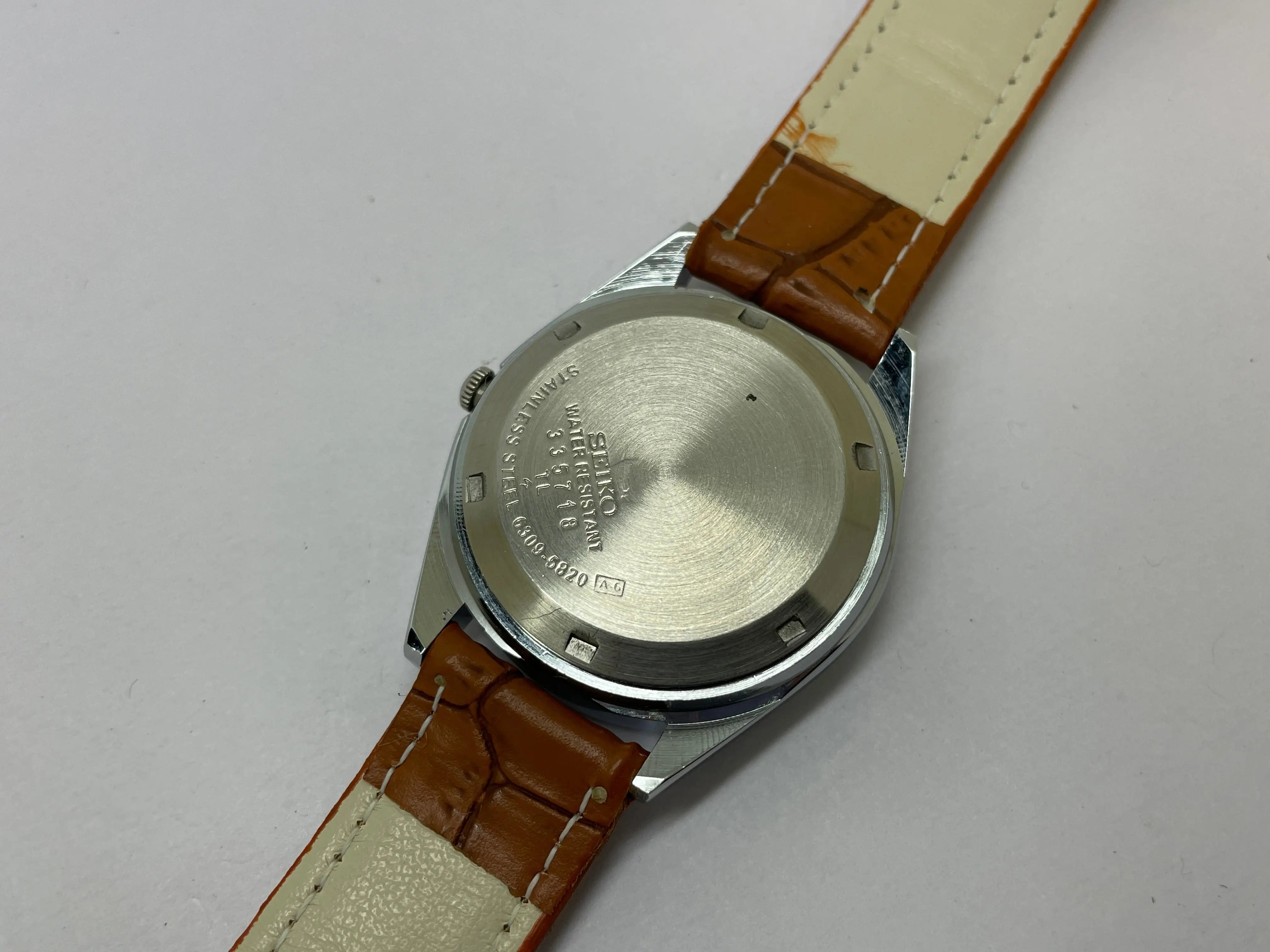 Seiko 5 Black Dial Automatic Vintage Watch National Watches