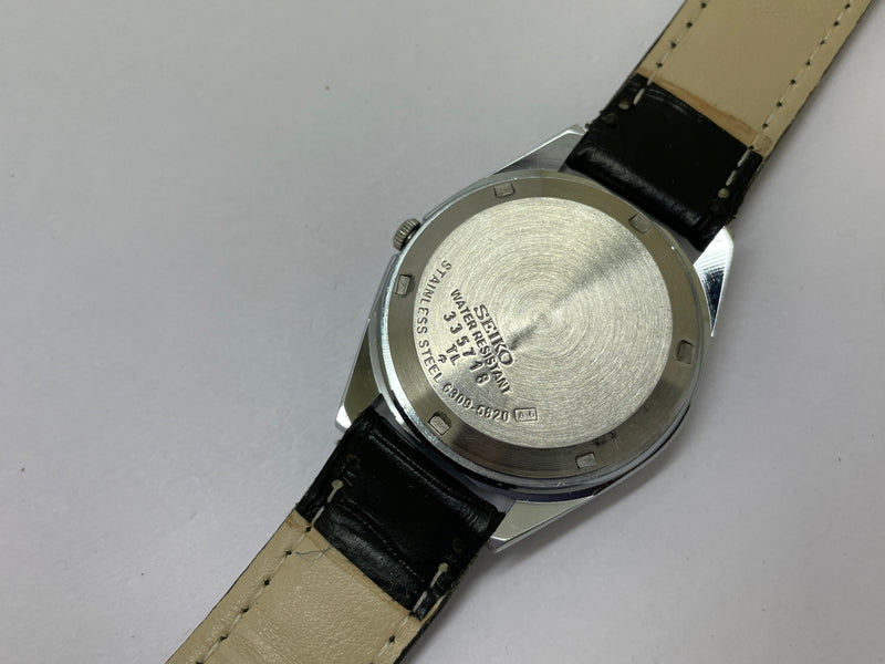 Seiko 5 Black Dial Automatic Vintage Watch
