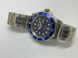 Seiko 5 Black Dial Automatic Vintage Watch sports