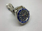 Seiko 5 Black Dial Automatic Vintage Watch sports