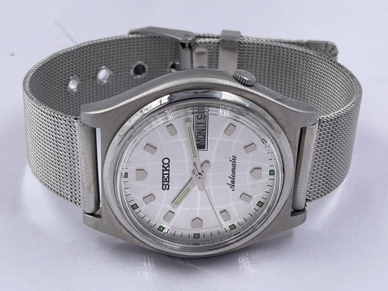 Seiko 5 Black Dial Automatic Vintage Watch