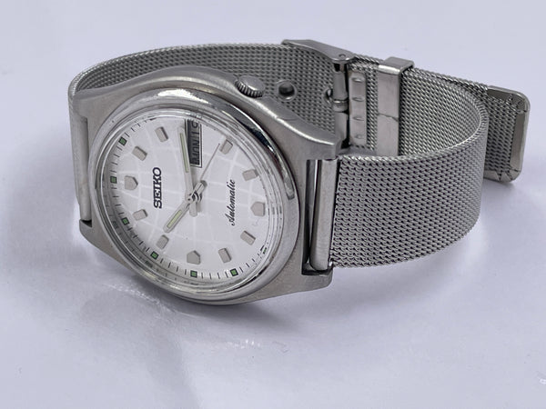 Seiko 5 Black Dial Automatic Vintage Watch