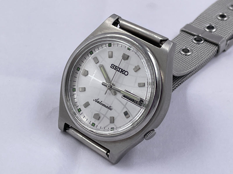 Seiko 5 Black Dial Automatic Vintage Watch