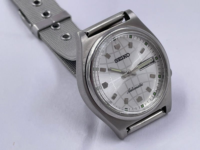 Seiko 5 Black Dial Automatic Vintage Watch