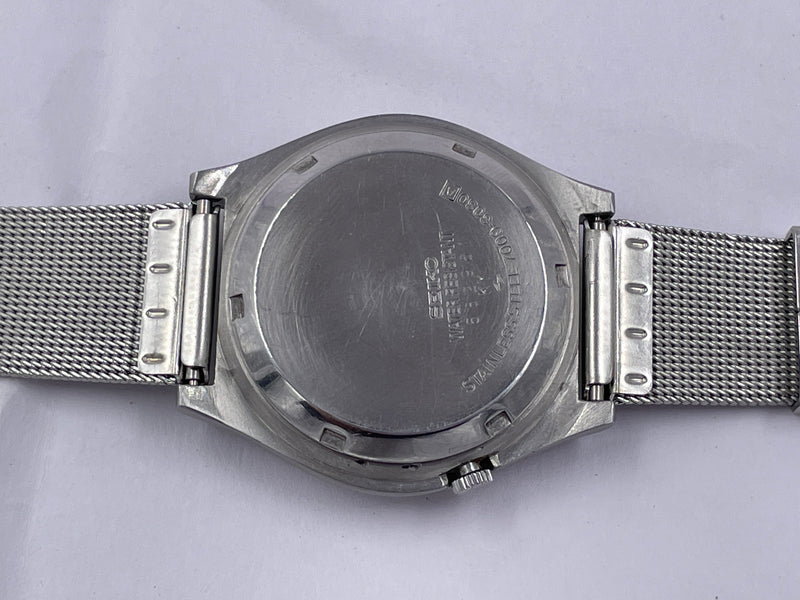 Seiko 5 Black Dial Automatic Vintage Watch