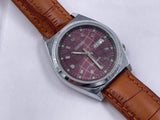 Seiko 5 Black Dial Automatic Vintage Watch