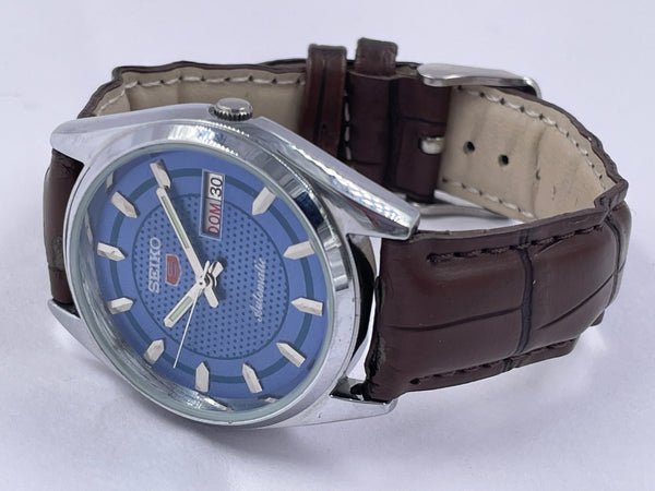 Seiko 5 Black Dial Automatic Vintage Watch