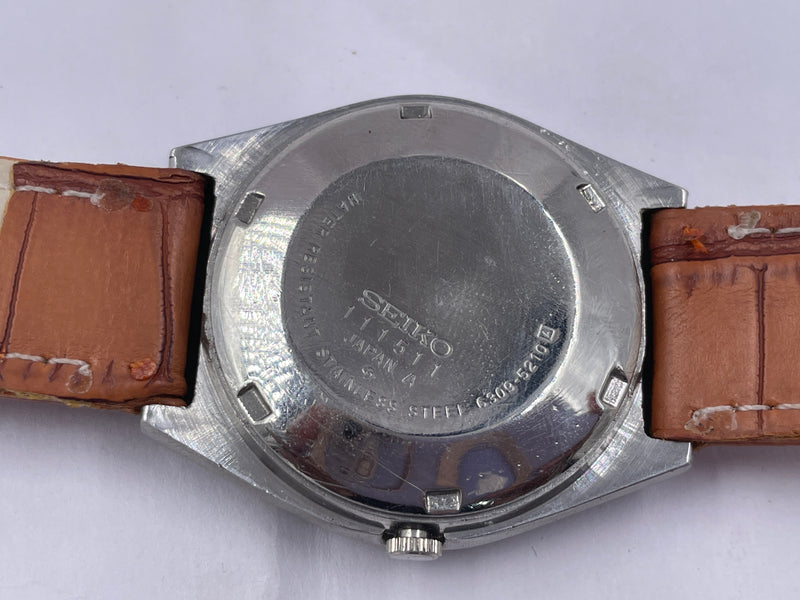 Seiko 5 Black Dial Automatic Vintage Watch