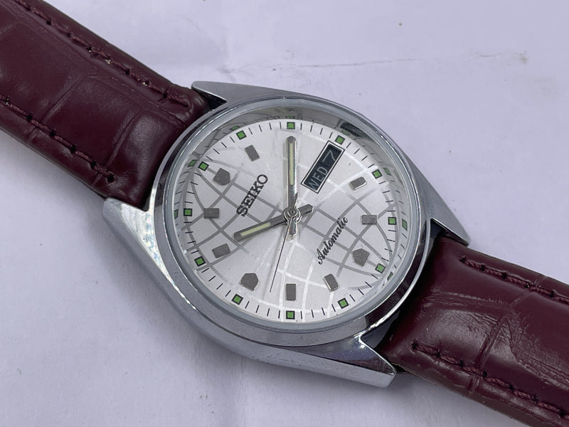 Seiko 5 Black Dial Automatic Vintage Watch