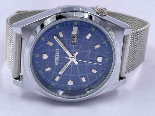 Seiko 5 Black Dial Automatic Vintage Watch