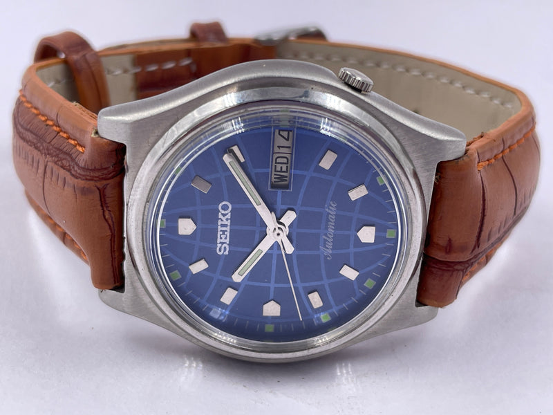 Seiko 5 Black Dial Automatic Vintage Watch
