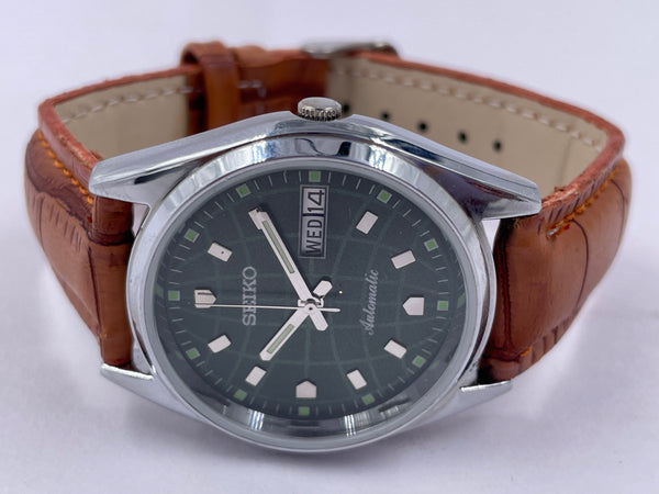 Seiko 5 Black Dial Automatic Vintage Watch