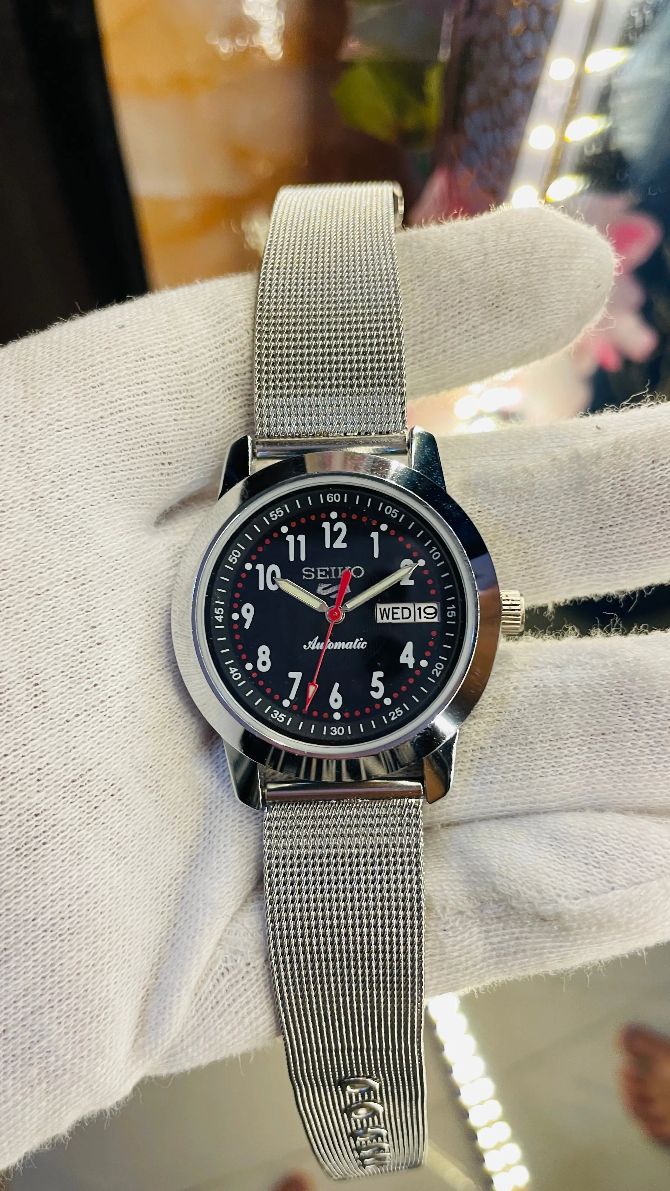 Seiko 5 Automatic Men’s Watch – Vintage Japan Model | Restored & Ready to Wear National Watches