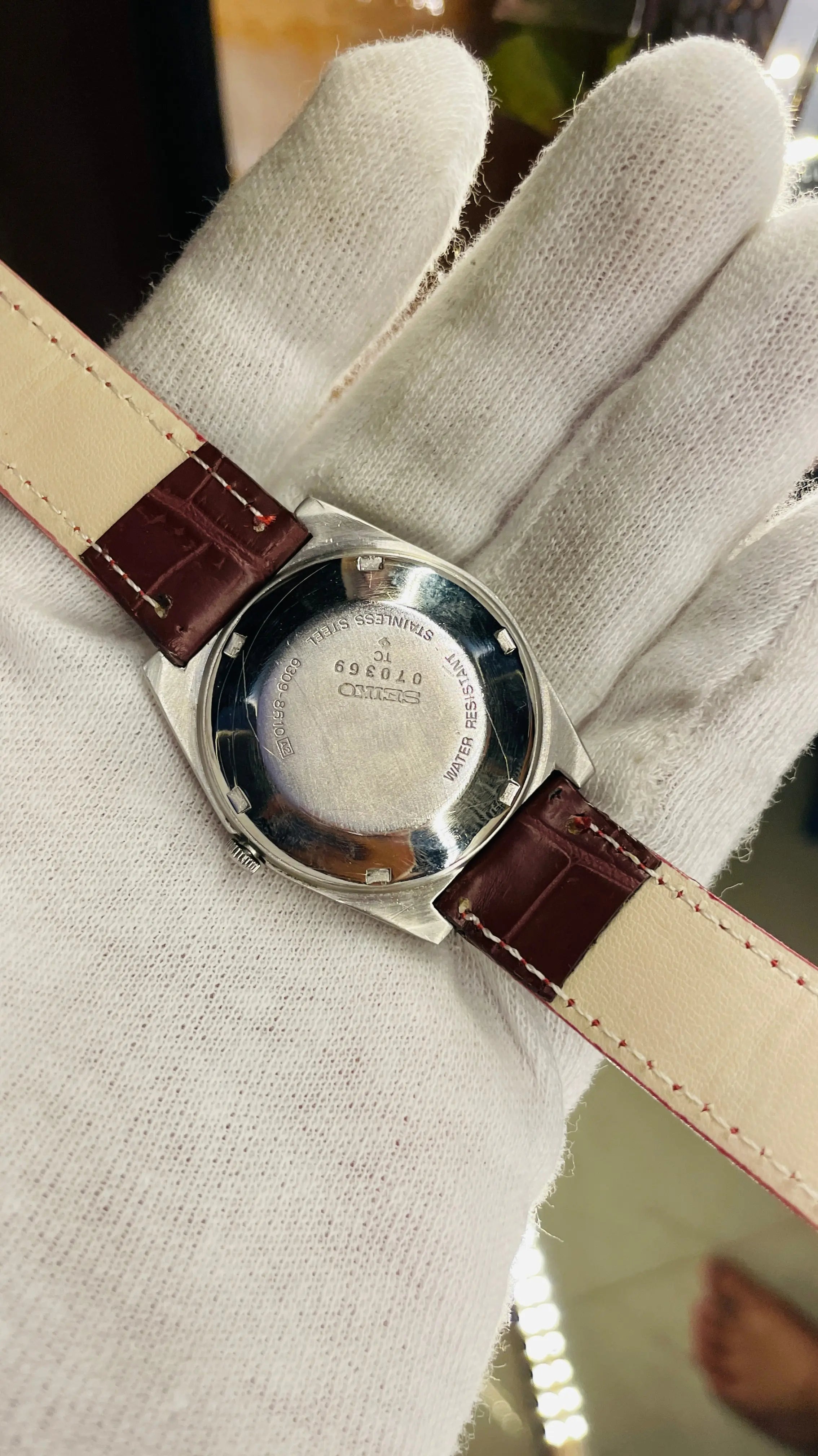 Seiko 5 Automatic Men’s Watch – Vintage Japan Model | Restored & Ready to Wear National Watches