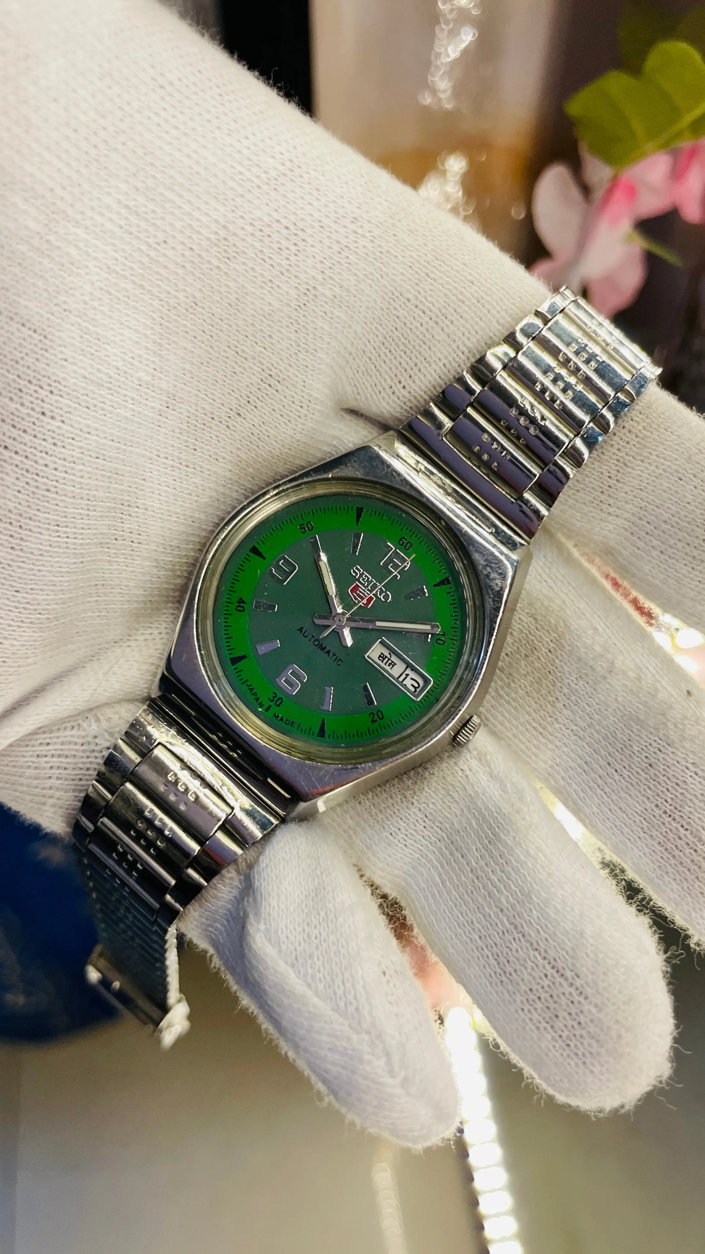 Seiko 5 Automatic Men’s Watch – Vintage Japan Model | Restored & Ready to Wear National Watches