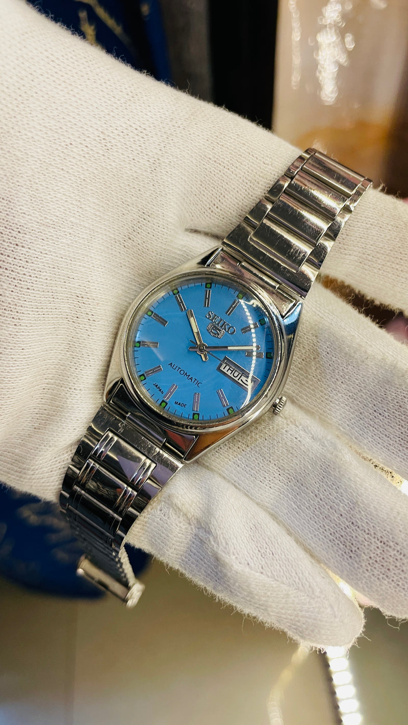Seiko 5 Automatic Men’s Watch – Vintage Japan Model | Restored & Ready to Wear