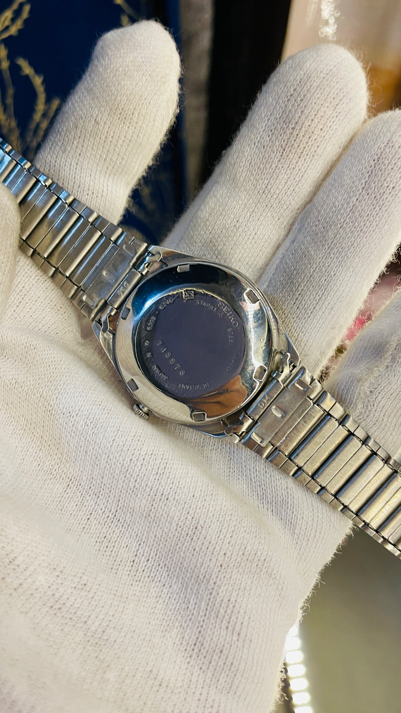 Seiko 5 Automatic Men’s Watch – Vintage Japan Model | Restored & Ready to Wear