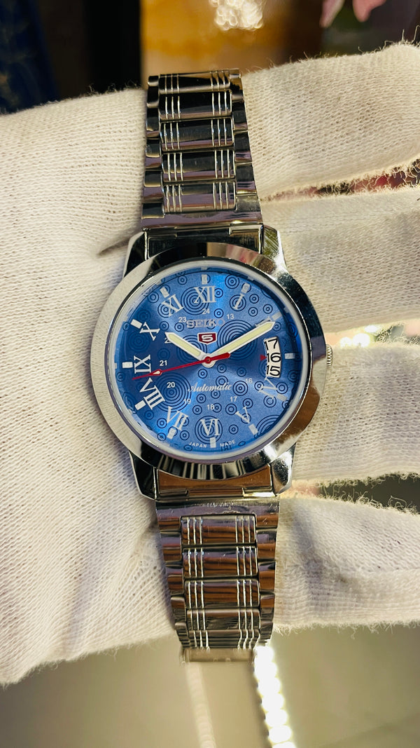 Seiko 5 Automatic Men’s Watch – Vintage Japan Model | Restored & Ready to Wear