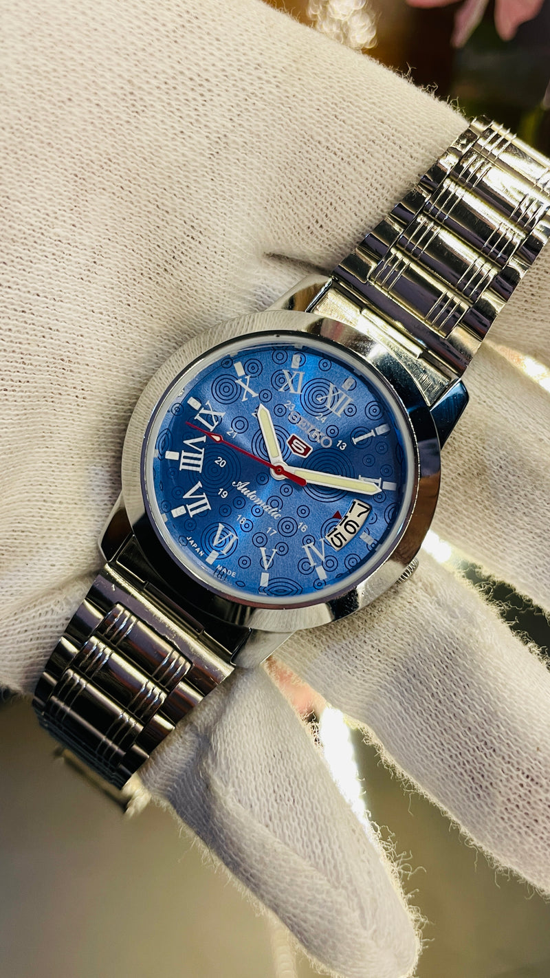 Seiko 5 Automatic Men’s Watch – Vintage Japan Model | Restored & Ready to Wear
