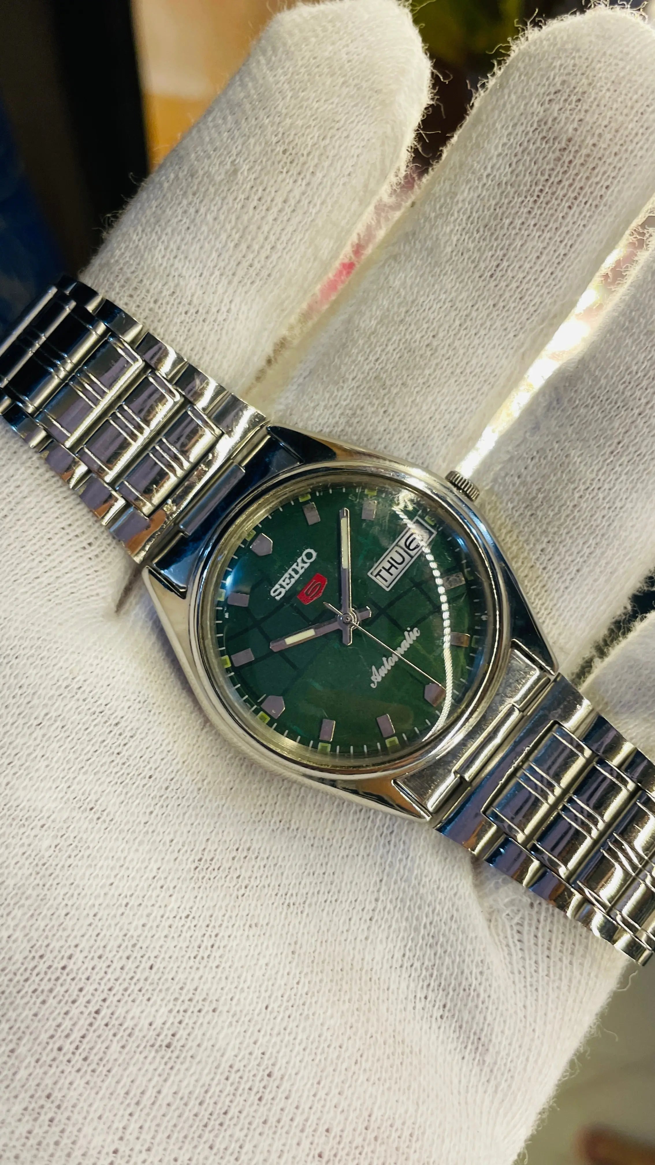 Seiko 5 Automatic Men’s Watch – Vintage Japan Model | Restored & Ready to Wear National Watches