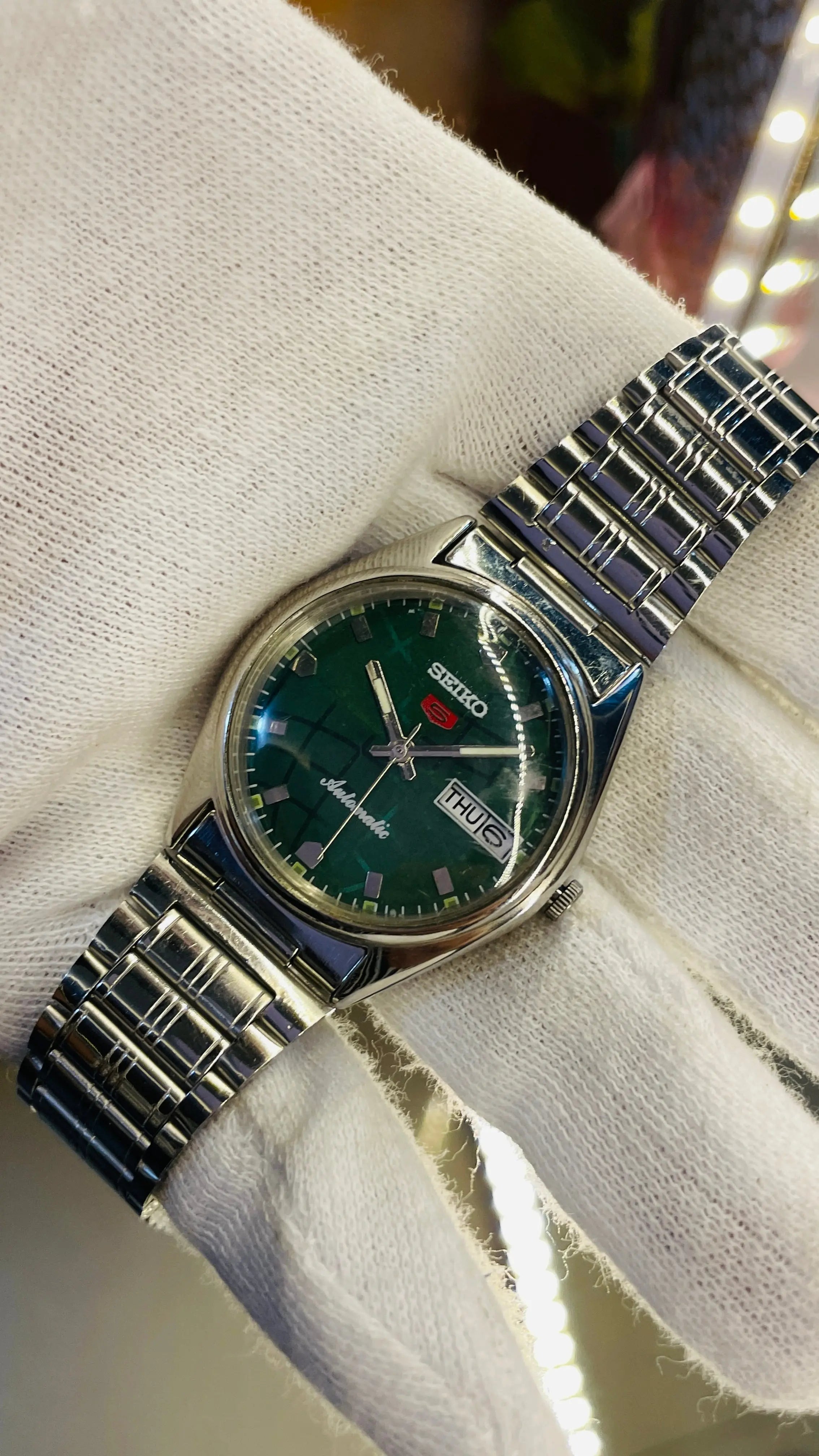 Seiko 5 Automatic Men’s Watch – Vintage Japan Model | Restored & Ready to Wear National Watches
