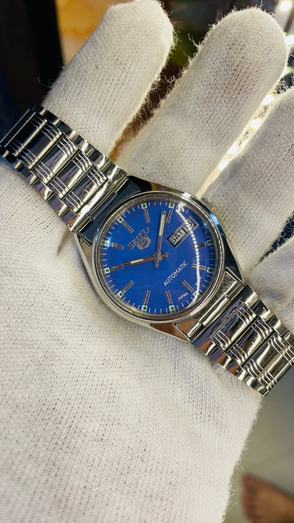 Seiko 5 Automatic Men’s Watch – Vintage Japan Model | Restored & Ready to Wear