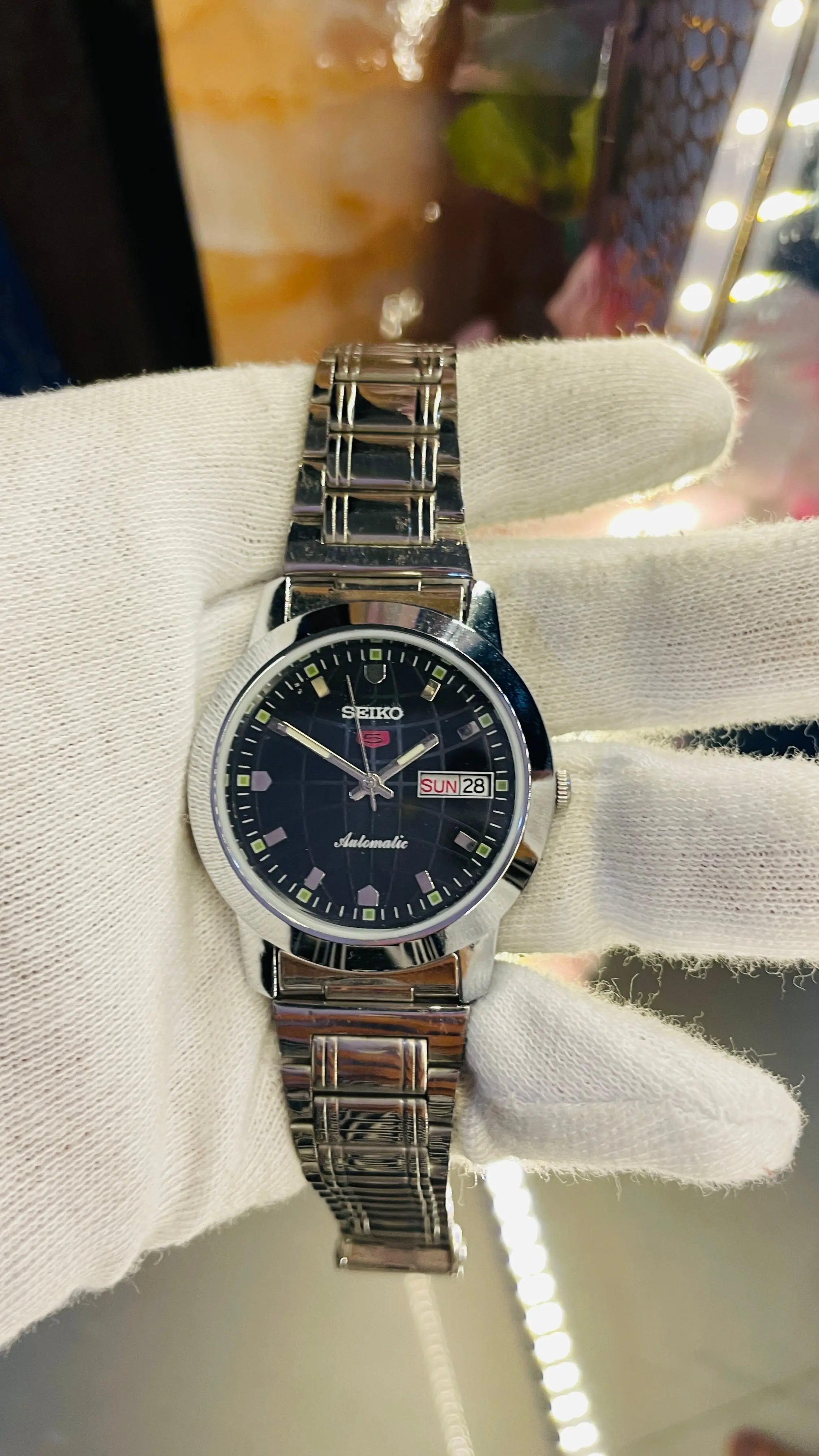 Seiko 5 Automatic Men’s Watch – Vintage Japan Model | Restored & Ready to Wear National Watches