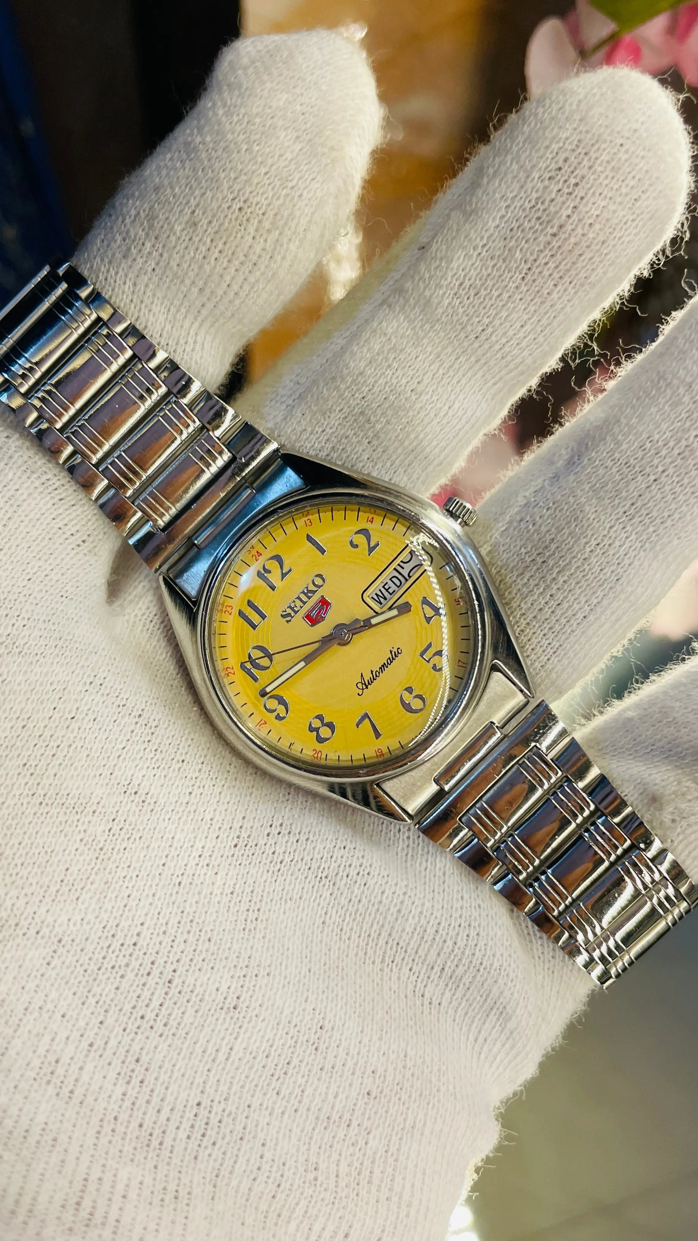 Seiko 5 Automatic Men’s Watch – Vintage Japan Model | Restored & Ready to Wear National Watches