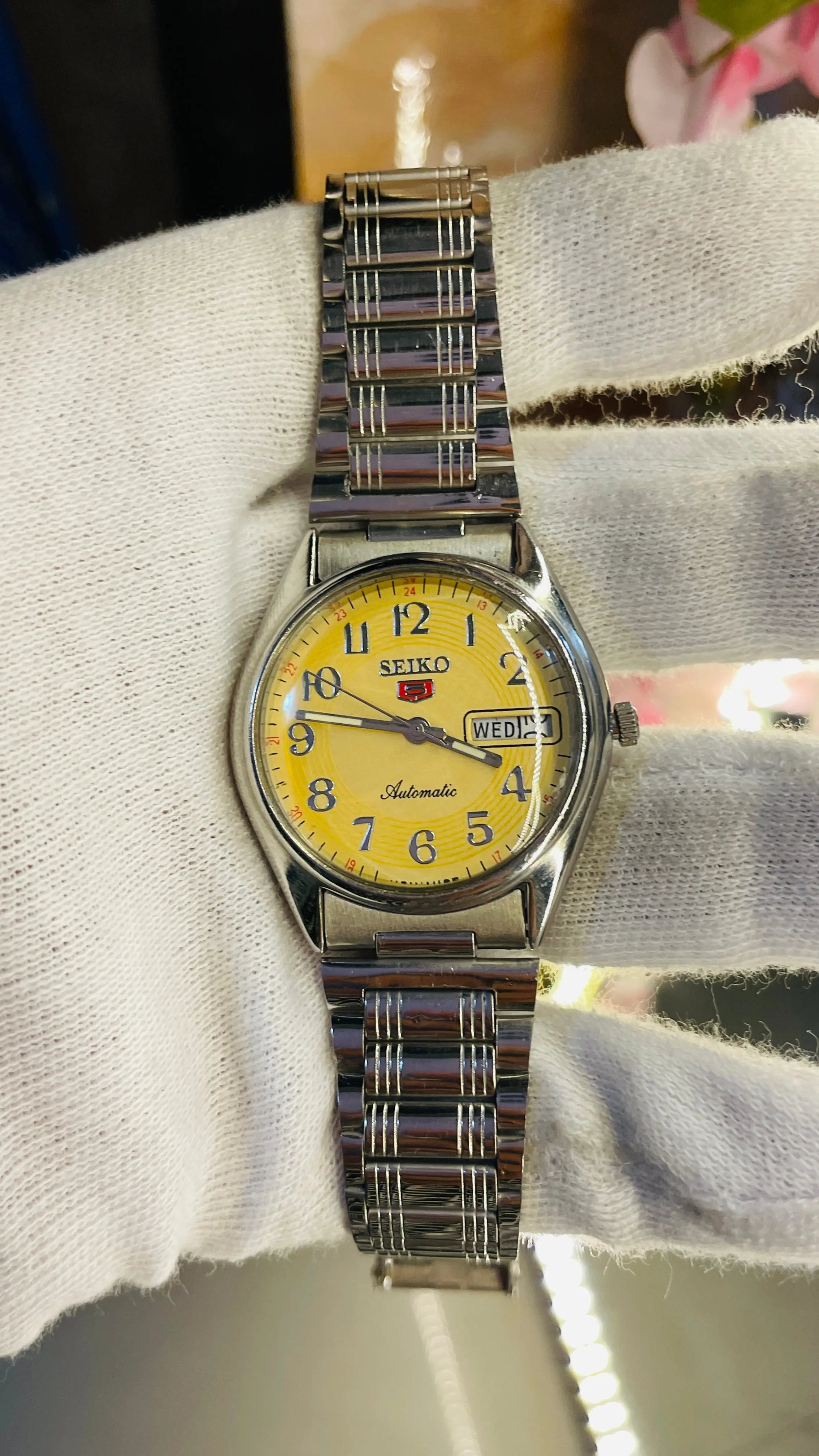 Seiko 5 Automatic Men’s Watch – Vintage Japan Model | Restored & Ready to Wear National Watches