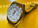 Seiko 5 Black Dial Automatic Vintage Watch