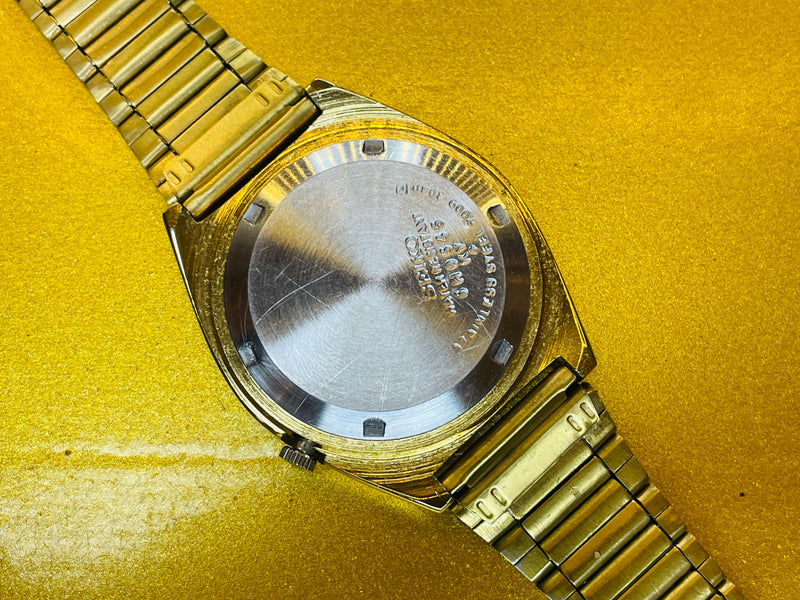 Seiko 5 Black Dial Automatic Vintage Watch