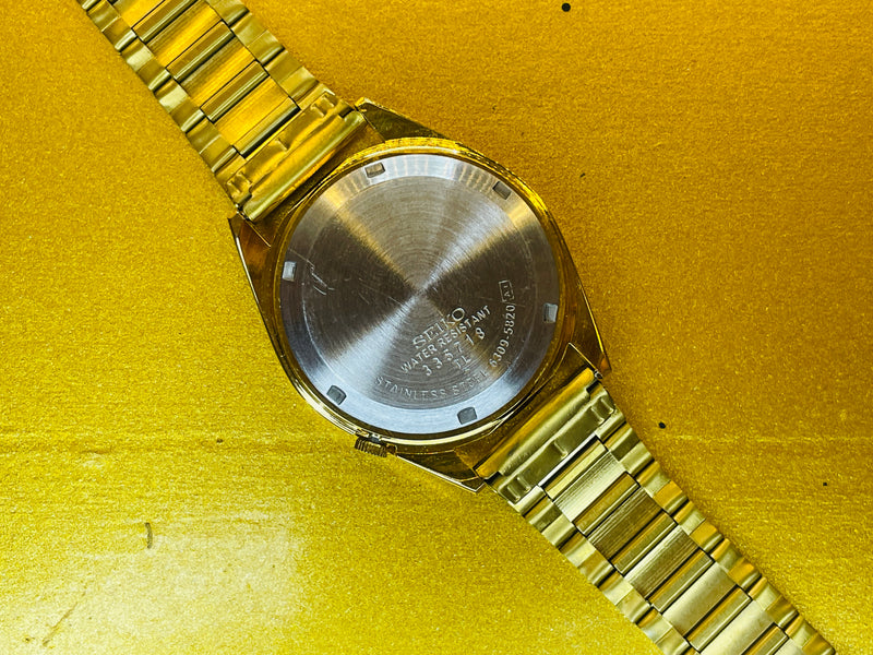 Seiko 5 Black Dial Automatic Vintage Watch