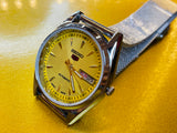 Seiko 5 Black Dial Automatic Vintage Watch