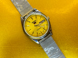 Seiko 5 Black Dial Automatic Vintage Watch