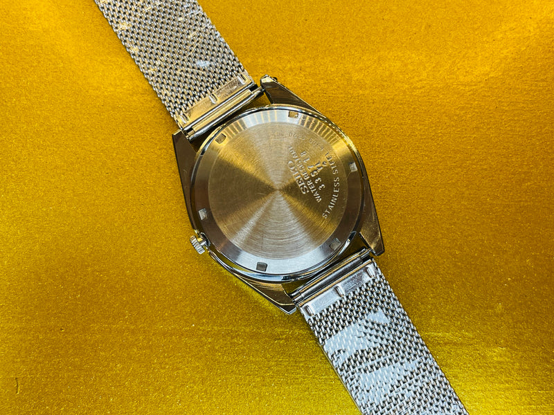 Seiko 5 Black Dial Automatic Vintage Watch