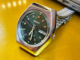 Seiko 5 Black Dial Automatic Vintage Watch