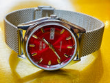 Seiko 5 Black Dial Automatic Vintage Watch
