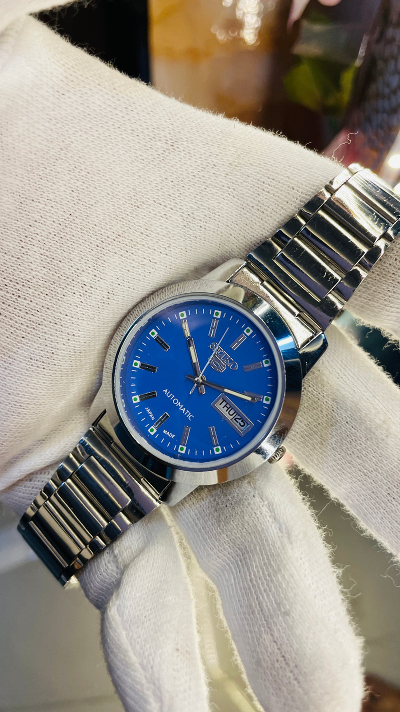 Seiko 5 Automatic Men’s Watch – Vintage Japan Model | Restored & Ready to Wear