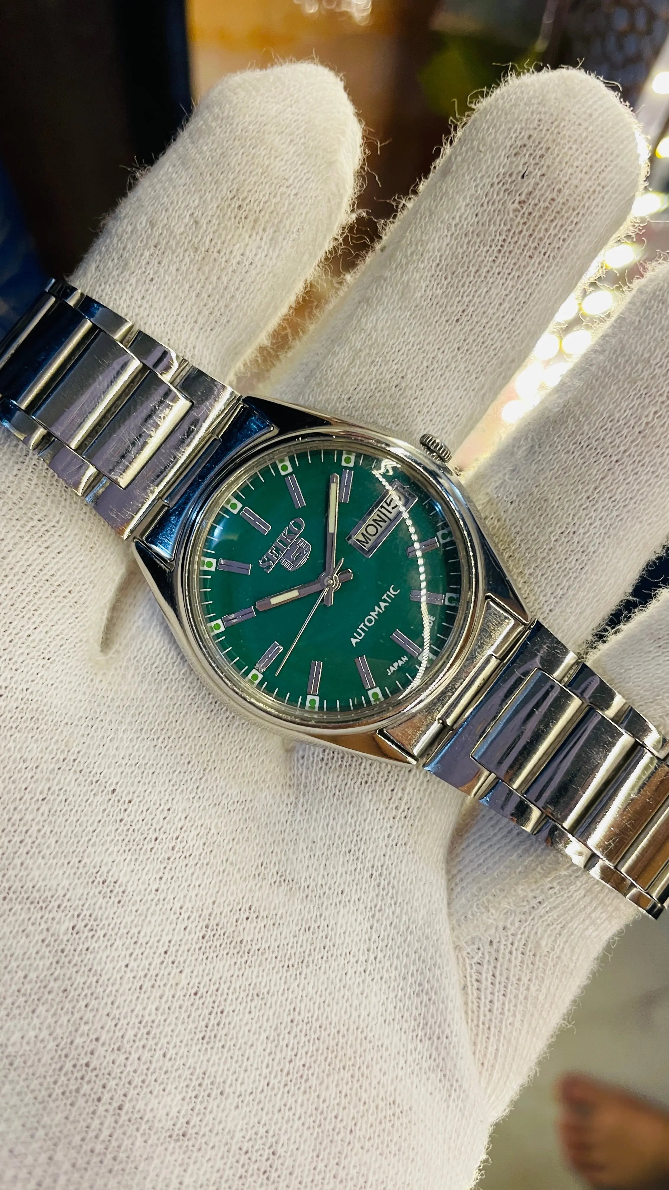 Seiko 5 Automatic Men’s Watch – Vintage Japan Model | Restored & Ready to Wear National Watches