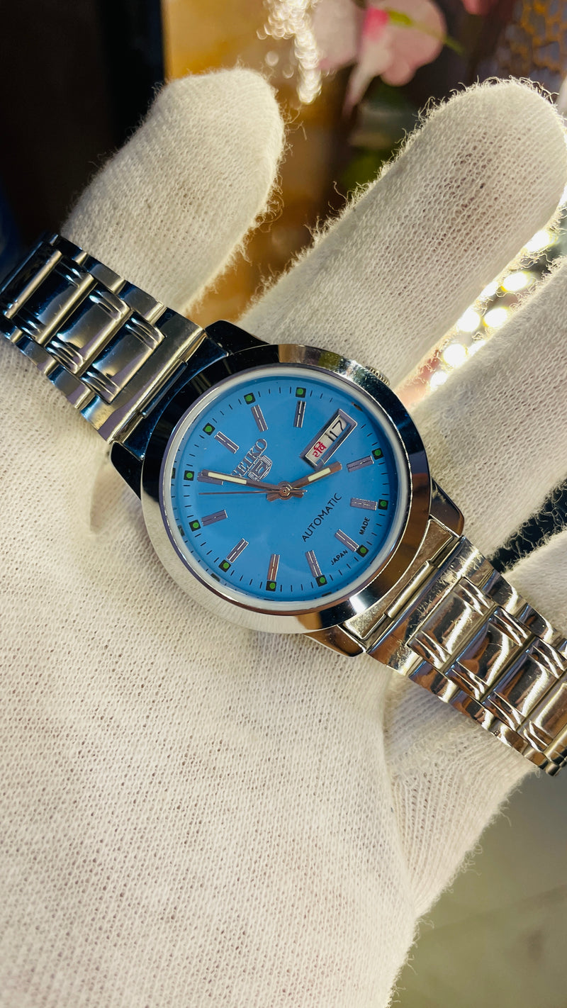 Seiko 5 Automatic Men’s Watch – Vintage Japan Model | Restored & Ready to Wear