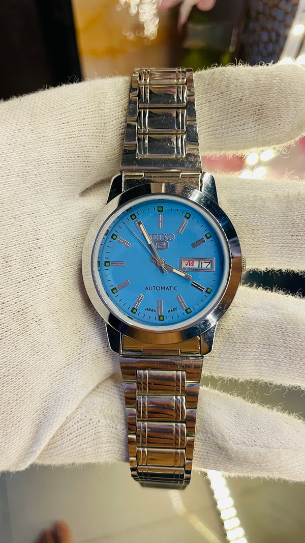 Seiko 5 Automatic Men’s Watch – Vintage Japan Model | Restored & Ready to Wear